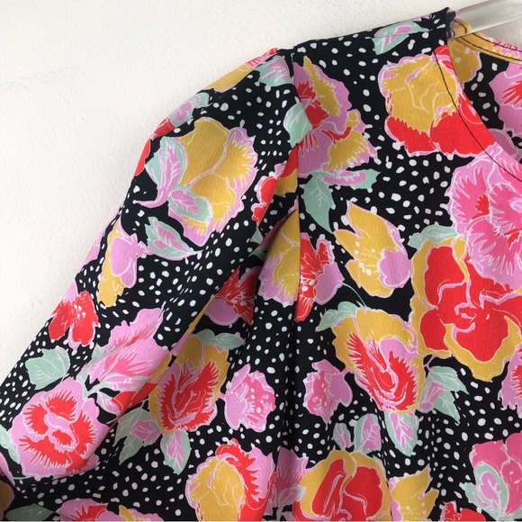 TOPSHOP "Pastel Dream Puff Sleeve Midi dress" size: 4 - Picture 7 of 16